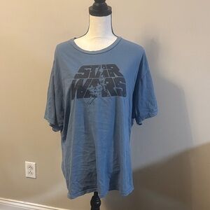 Men’s Blue Star Wars 2xl Graphic T-Shirt